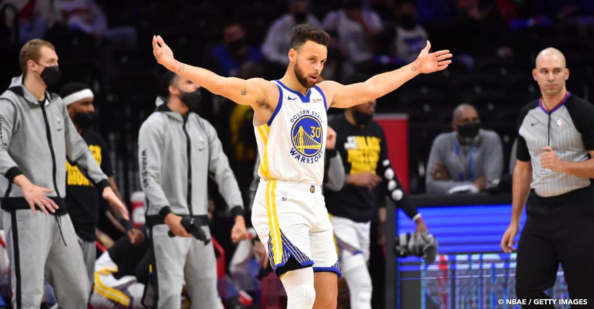 Stephen Curry donne son cinq majeur All-Time