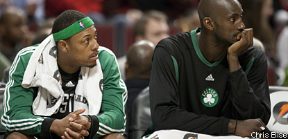 Boston Celtics : Avenir incertain pour Kevin Garnett et Paul Pierce