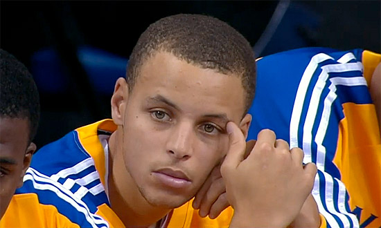 Petite alerte pour Stephen Curry