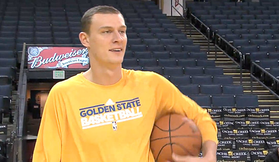 Andris Biedrins reste à Golden State