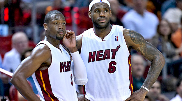 LeBron James était à l’origine du « big three » du Miami Heat