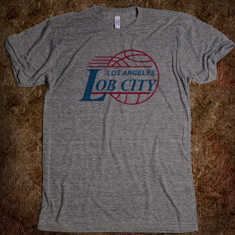 Les t-shirts « Lob City » sont déjà prêts