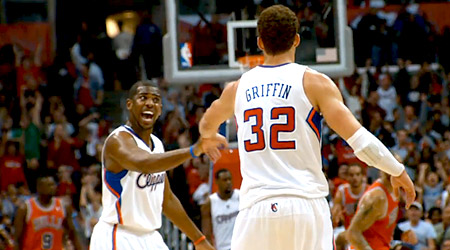 Chris Paul attend beaucoup de Blake Griffin