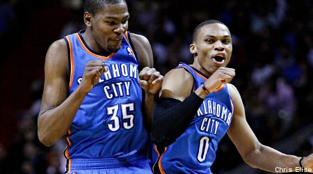 Russell Westbrook : « Kevin Durant est le MVP »