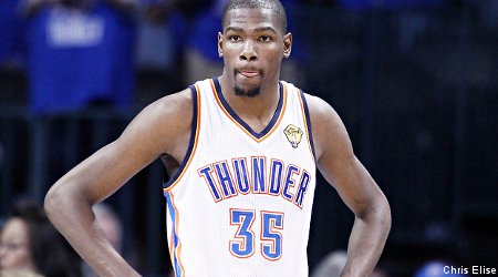 Kevin Durant et le Thunder ne font pas de cadeau au Jazz
