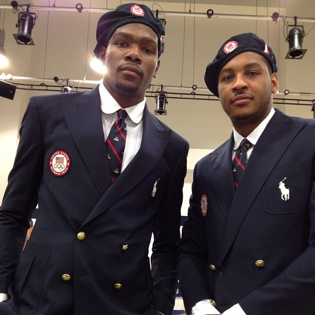 Team USA prend la pose façon « british »