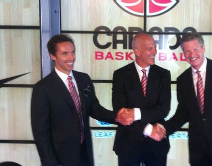 Steve Nash : « C’est vraiment l’âge d’or du basket canadien »