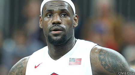 LeBron James : « Je veux être le meilleur joueur de tous les temps »