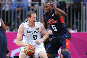 Retraite internationale pour Songaila, Jasikevicius et Kaukenas