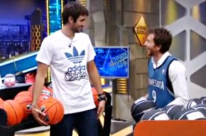 Ricky Rubio joue à « Puissance 4 » version basket