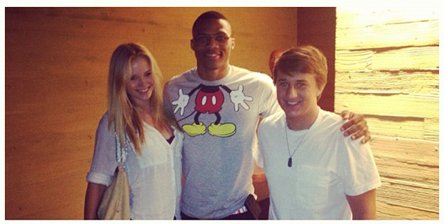 Russell Westbrook aurait-il une tête de Mickey ?