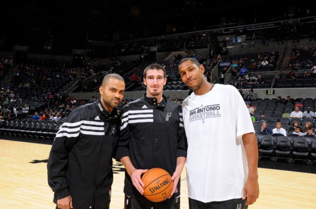 Photo : Les frenchies des Spurs sont prêts à attaquer la saison