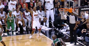 Highlights : les 26 points de LeBron et les 19 pts de Ray Allen