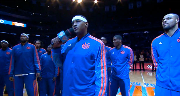 Les Knicks vont se tester on the road