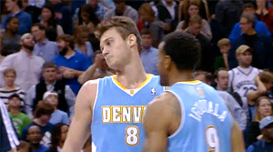 11 de suite pour Denver, Josh Smith, Rudy Gay et John Wall à la fête