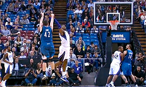 Kevin Love frustré par son inconstance au tir