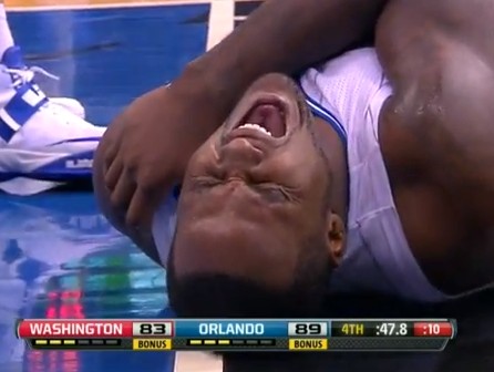 Glen Davis blessé, le Magic privé de son big man