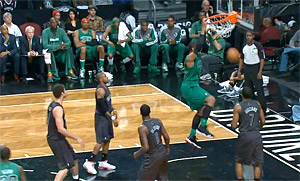 Les Boston Celtics tapent Brooklyn de 17 pts au Barclays Center