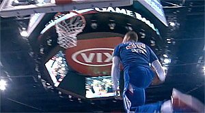 Blake Griffin place un bon gros rider à l’échauffement