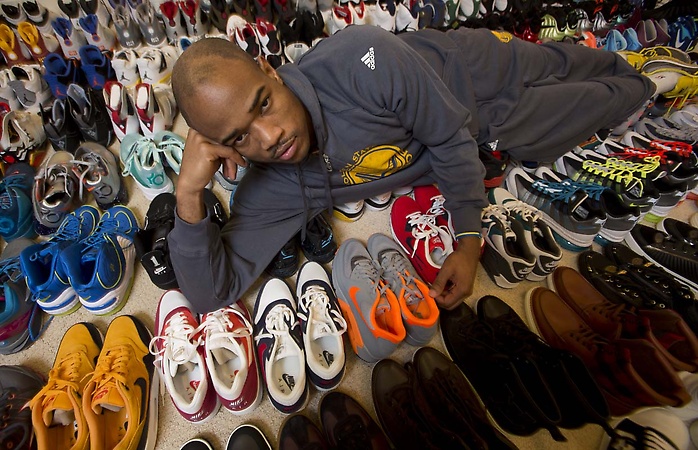 Jarrett Jack a une collection de plus de 1500 sneakers