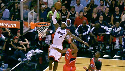Pas de saga cette année, LeBron James ne participera jamais au concours de dunk