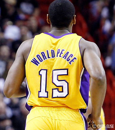 Metta World Peace n’en veut pas aux Lakers de l’avoir amnistié