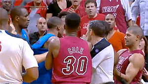 Tension : Dwyane Wade s’est bien chauffé avec Westbrook et Ibaka