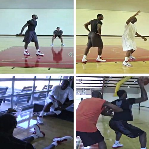 Vidéo : Quand Hakeem Olajuwon apprend ses secrets à LeBron James