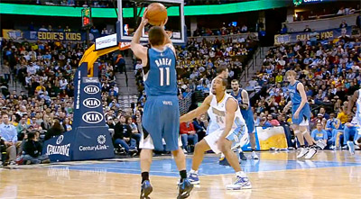 Kevin Love se blesse, José Barea porte les Wolves dans le dernier quart