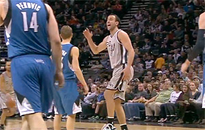 Les San Antonio Spurs perdent Manu Ginobili