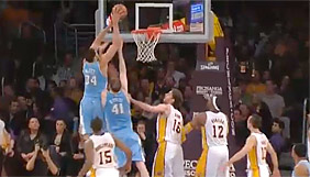 Vidéo : JaVale McGee postérise ses propres coéquipiers