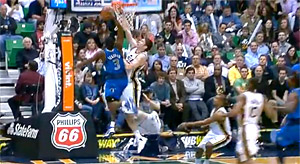 Top 10 : Beaubois se fait punir, Durant fait la totale, Beal flingue le Thunder