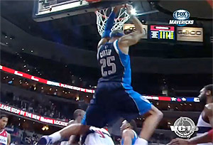 Vince Carter n’aime plus trop dunker