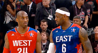 ASG : LeBron devance Durant et Kobe au vote