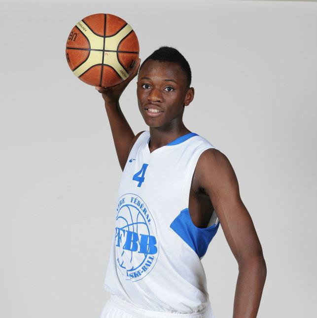 Luc Loubaki, Stéphane Gombauld et Arthur Leboeuf au Jordan Brand Classic européen