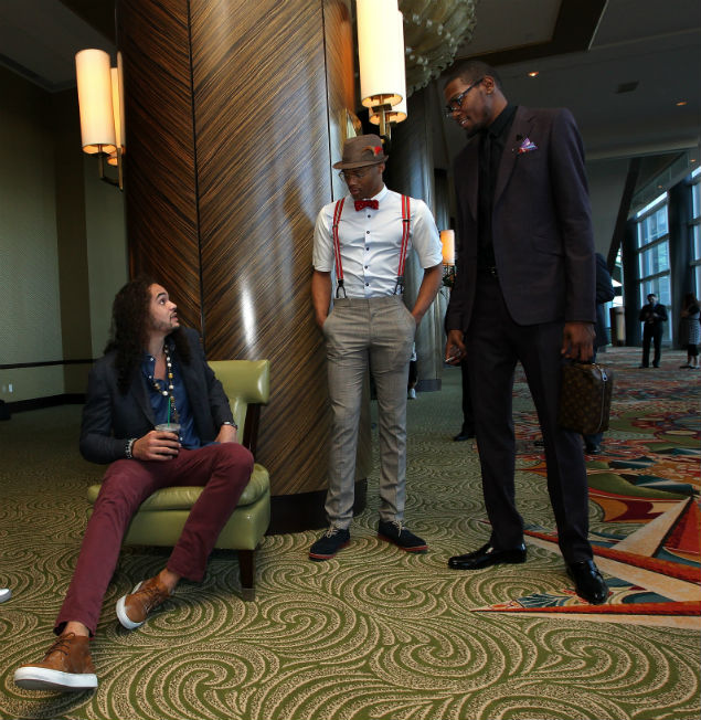 Joakim Noah, Russell Westbrook et Kevin Durant dans un film de David Lynch ?