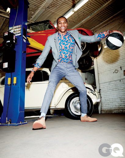 Photos : Russell Westbrook fait son show dans GQ et Complex Magazine