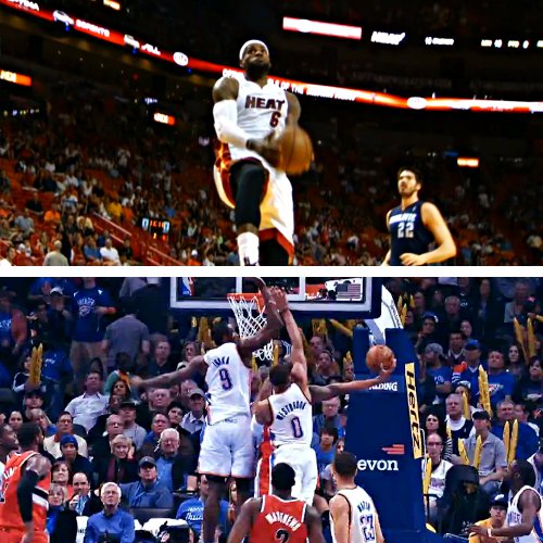 Top 10 : James Harden est clutch, Westbrook et Birdman décollent !