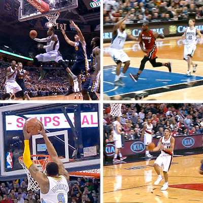 Top 10 : Monta Ellis et un impressionnant 360°, Wade lâche la passe de la nuit, Batum N°1