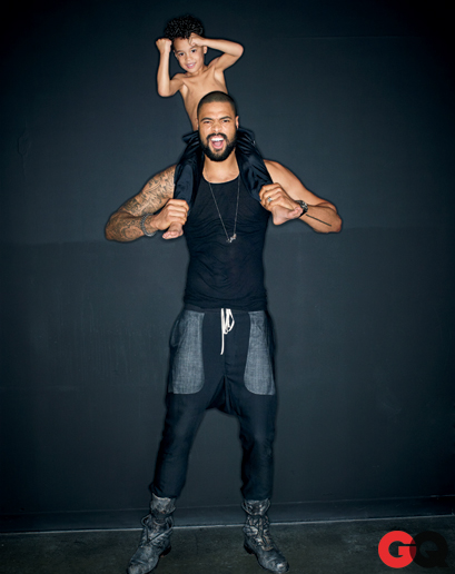 Tyson Chandler pose pour GQ