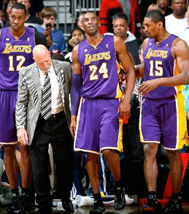 Kobe Bryant (31 pts) impuissant face à Atlanta