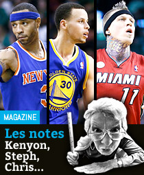 Les notes du jour : K-Mart, Steph et Birdman