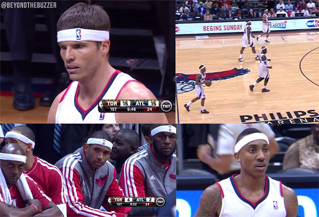 Hawks : des bandeaux en symbole d’unité… Kyle Korver chambré