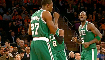 Les Boston Celtics motivés par le trash talk des Knicks