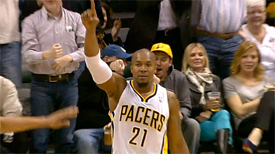 Indiana garde l’avantage du terrain, 24 pts pour David West