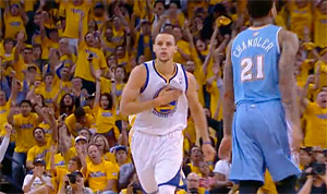 Highlights : la perf’ de Stephen Curry dans le game 4 face à Denver