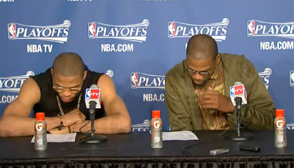 Style : LeBron et Westbrook commencent très fort la fashion week des playoffs