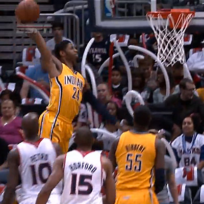 Top 10 : Paul George s’envole, Paul Pierce et Chris Paul en mode illusionnistes