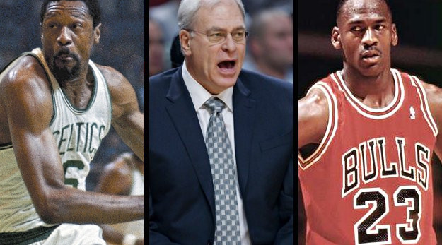 Phil Jackson prendrait Bill Russell avant Jordan pour bâtir l’équipe parfaite
