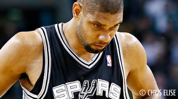 Tim Duncan en promenade pour la 15e
